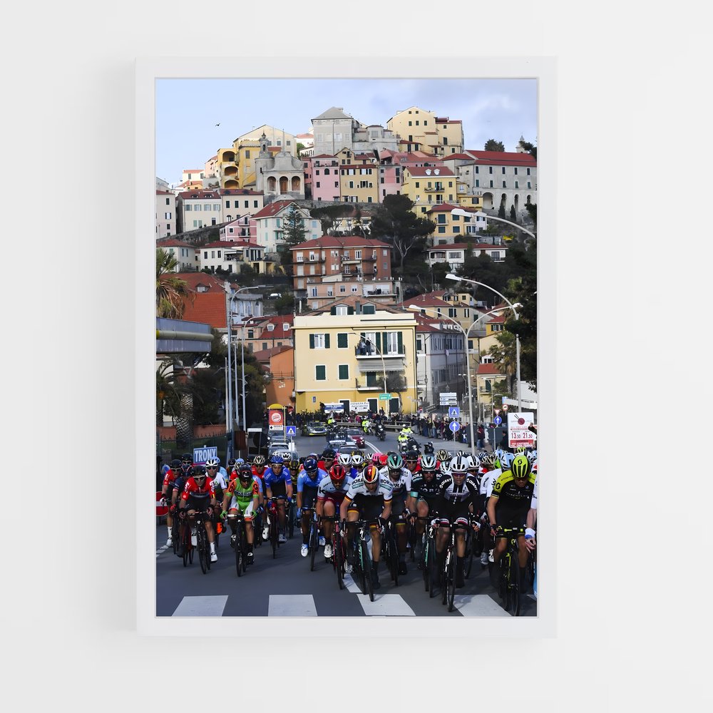Poster Peloton Passion – affiche Cyclisme (vue 3)